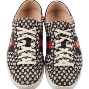 Gucci Sylvia Web Sneakers